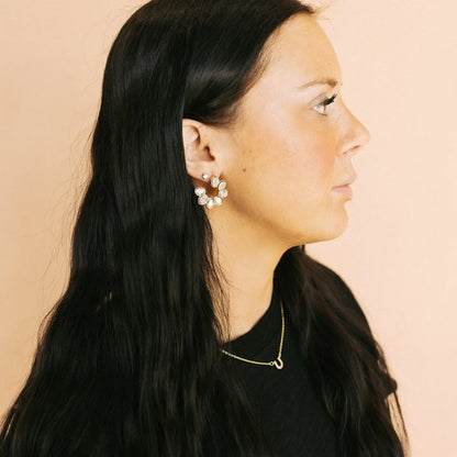Ezzy Crystal Stud Earring