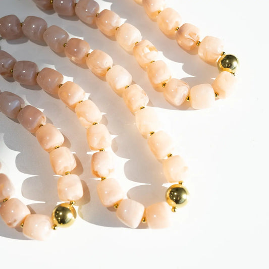 Noemi Chunky Beaded Necklace