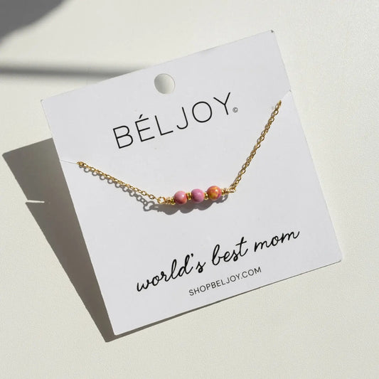 World’s Best Mom Necklace