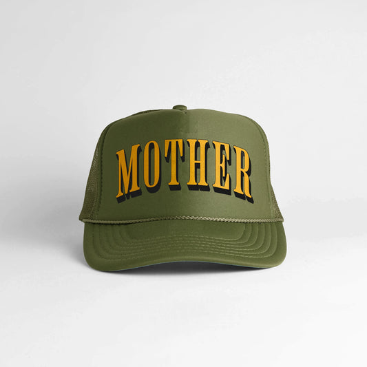 Mother Olive Green Foam Trucker Hat
