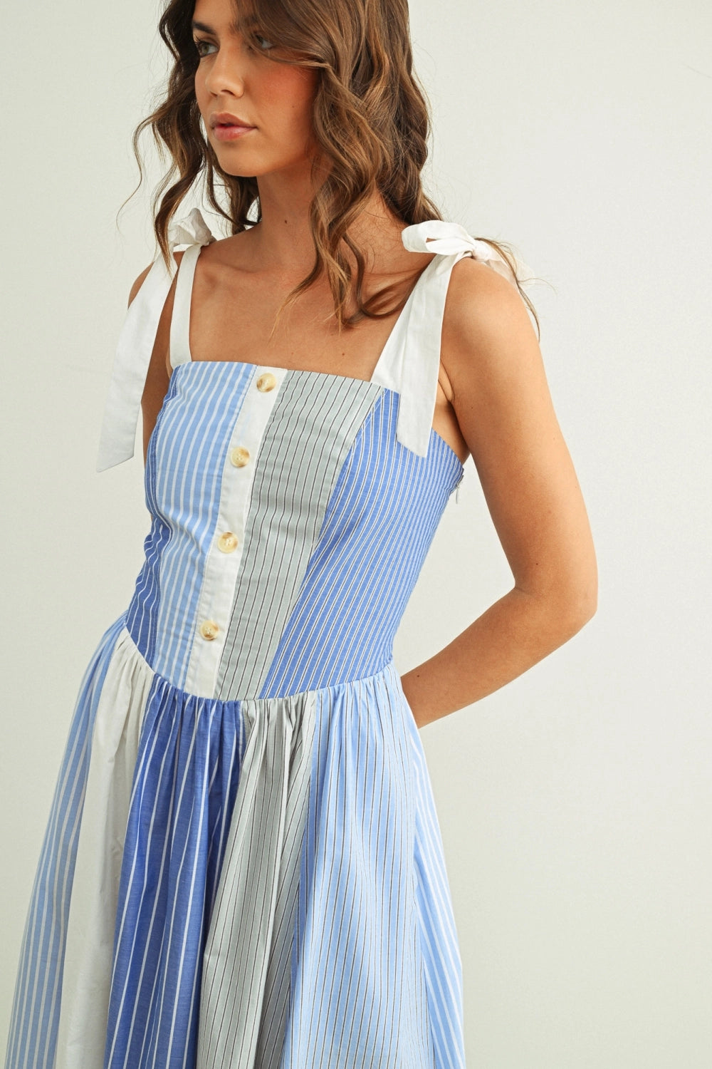 On Good Terms Patchwork Dress
