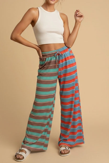 In Full Swing Stripped Pants