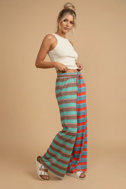 In Full Swing Stripped Pants