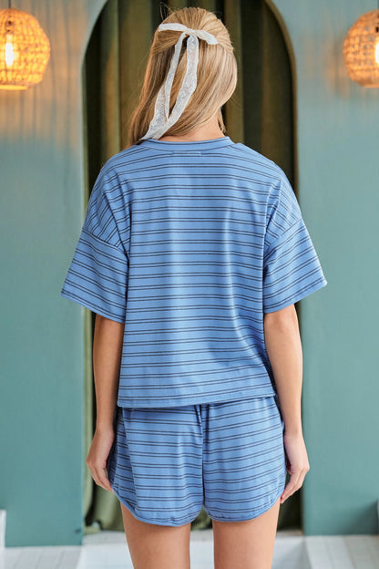 Striped Lounge Set