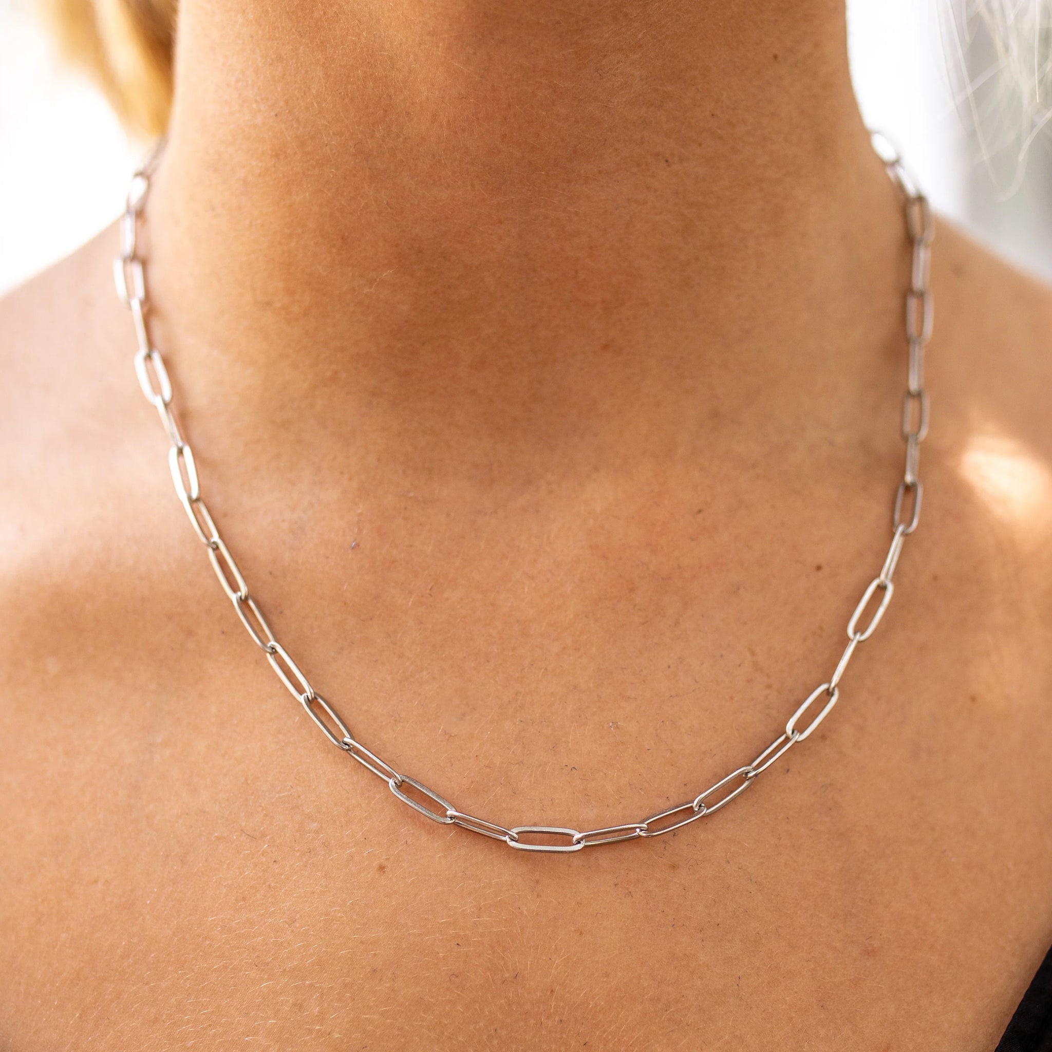 Heartbreaker Paperclip Chain Necklace