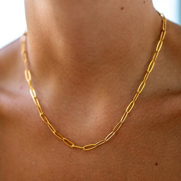 Heartbreaker Paperclip Chain Necklace