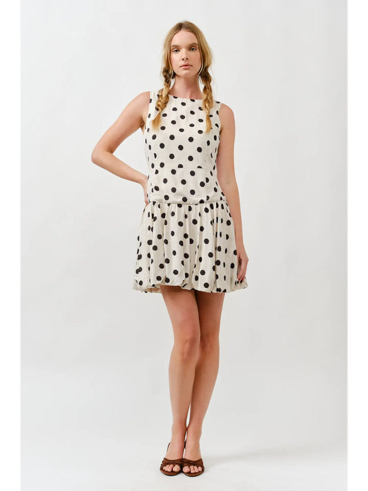Polka Dot Bubble Dress
