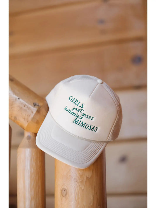 Bottomless Mimosas Trucker Hat