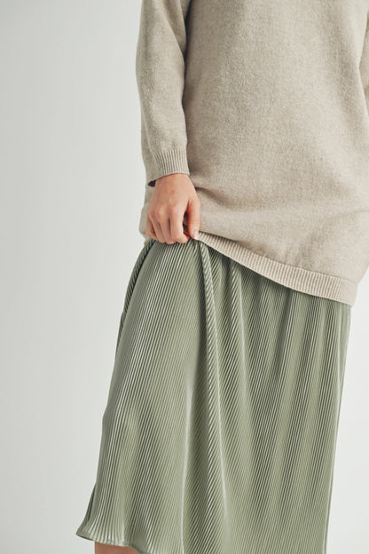 Layered Sweater Dress