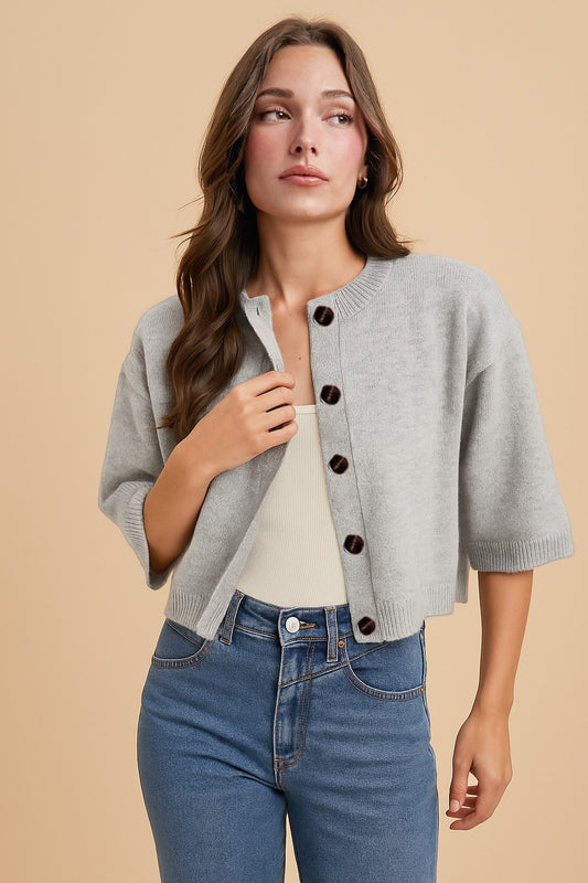 Hearth Half Sleeve Cardigan
