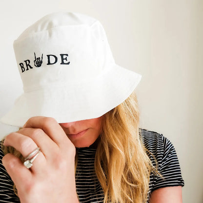 Bride Rock N Roll Bucket Hat