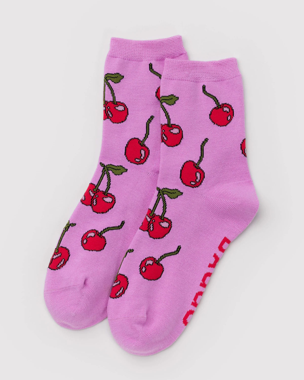 Cherries Baggu Socks