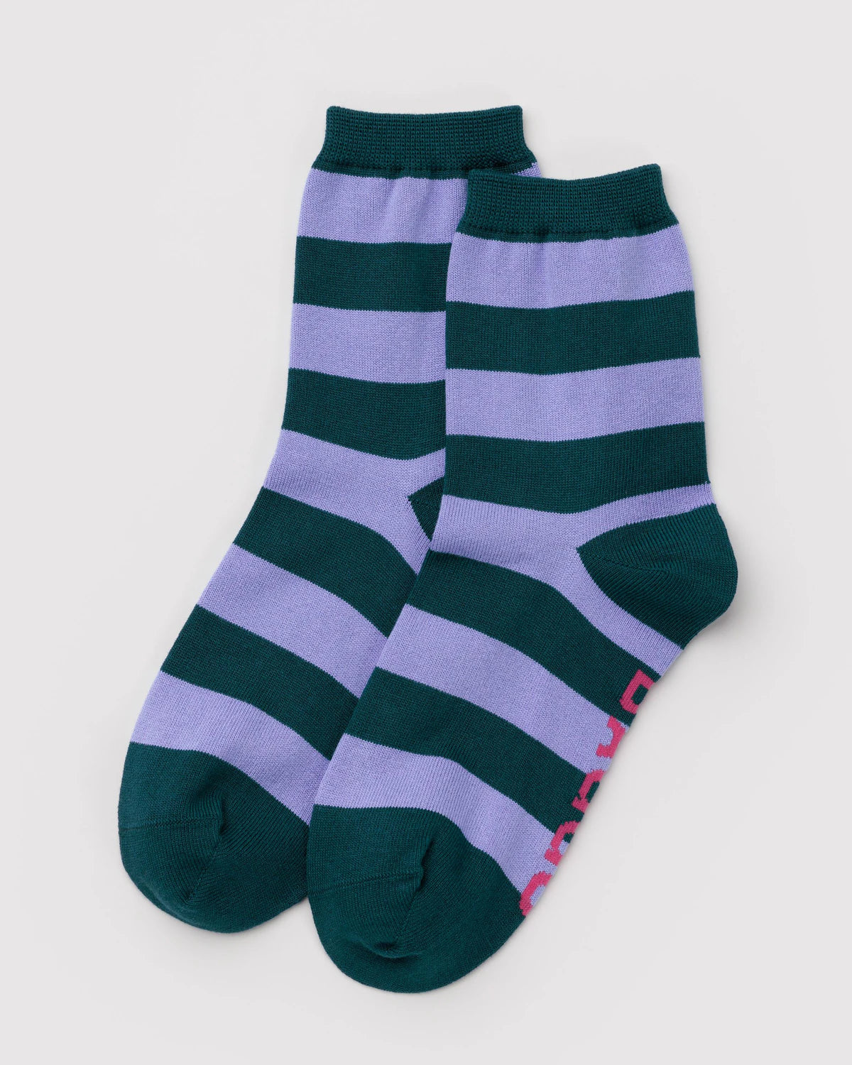 Malachite Stripe Baggu Socks