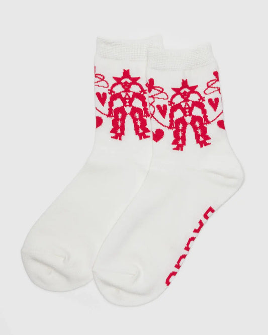 Cowgirl Baggu Socks