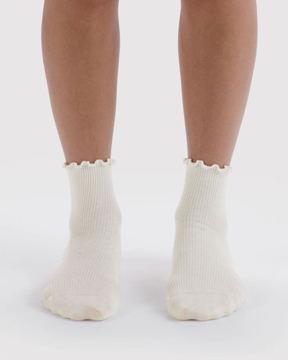 Baggu Lettuce Edge Sock Set of 2
