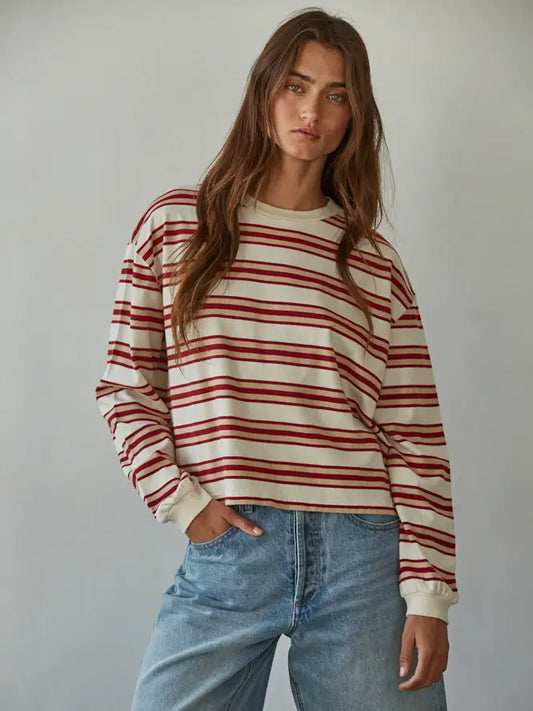 Lilian Striped Tee