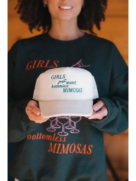 Bottomless Mimosas Trucker Hat