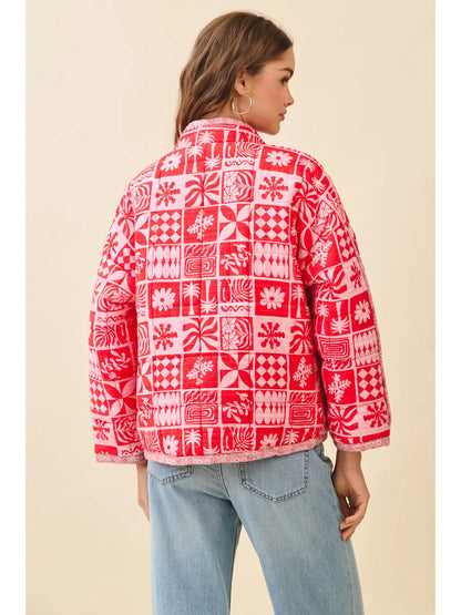 Patchwork Quilted Jacket
