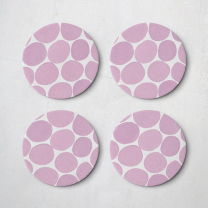Abstract Grapes Coaster - Set of Four