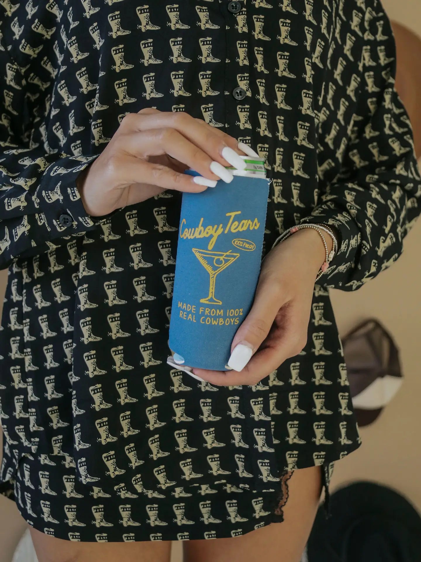 Cowboy Tears Drink Sleeve