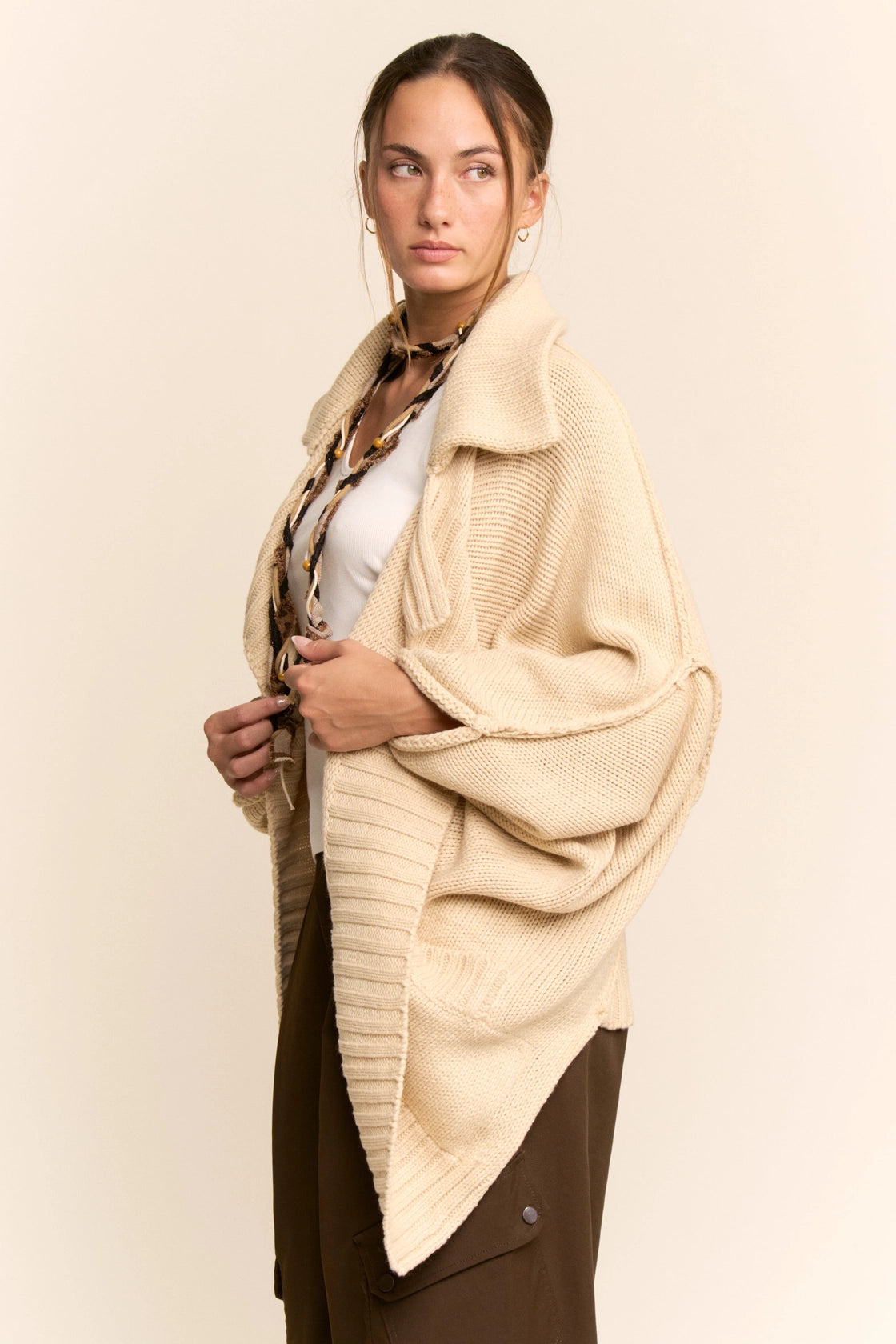 Oversized Cocoon Cardigan