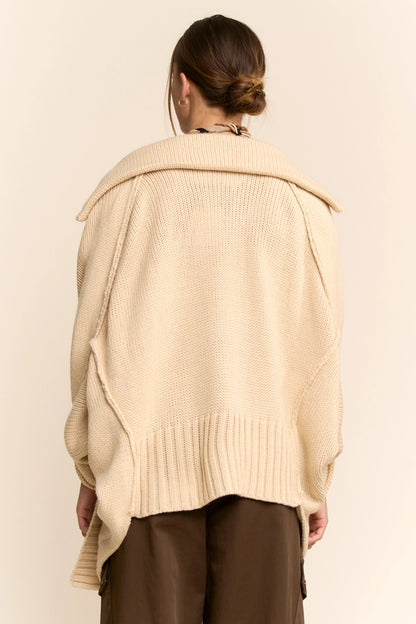 Oversized Cocoon Cardigan