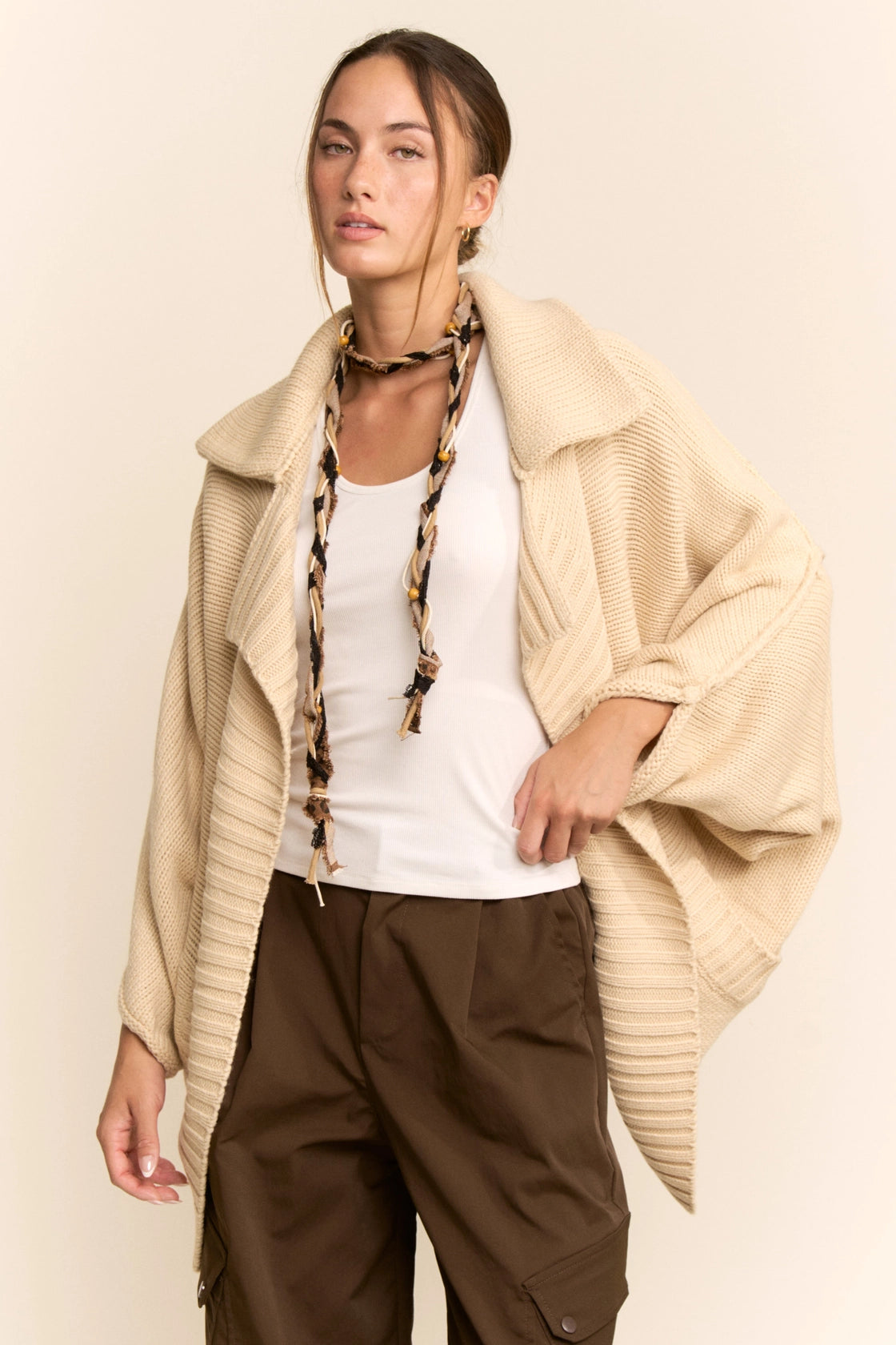 Oversized Cocoon Cardigan