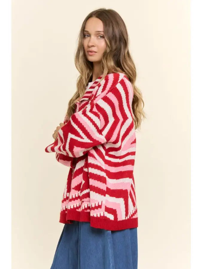 Star Collared Cardigan