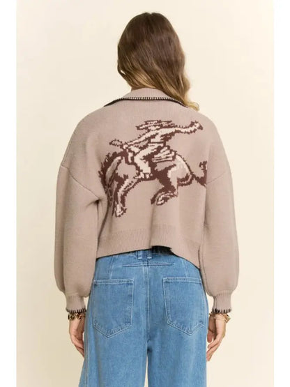 Western Whipstitch Sweater