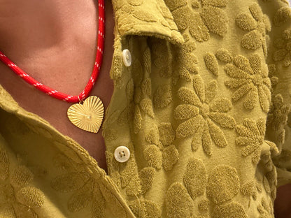 Venice Heart Rope Necklace