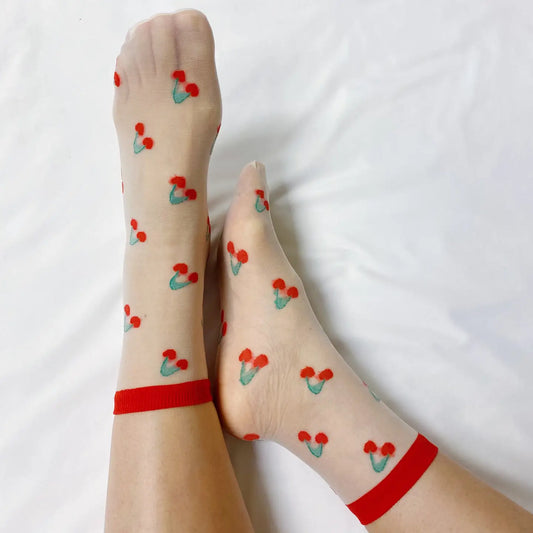 Sweet & Fruity Sheer Socks