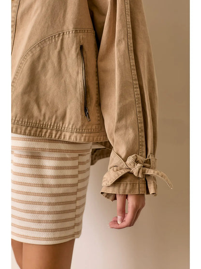 Washed Wide Jacket