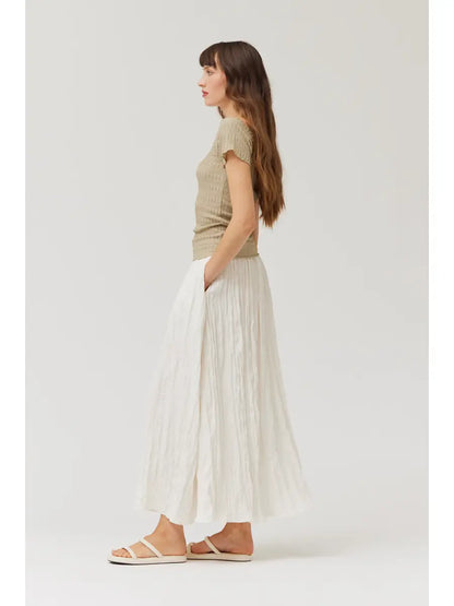 Sage Woven Top