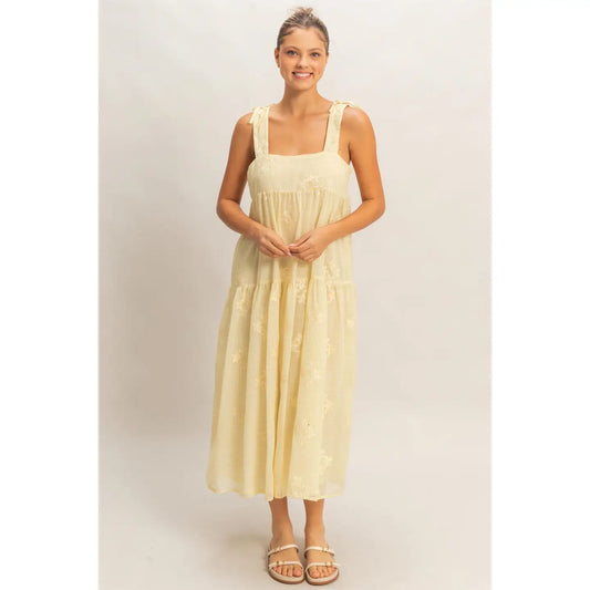 Honey Butter Maxi Dress