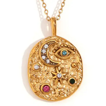 Confetti Coin Necklace
