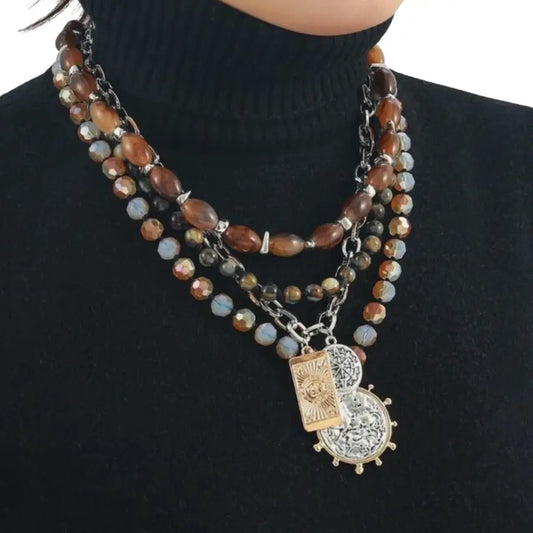 Editorial Mixed Necklaces