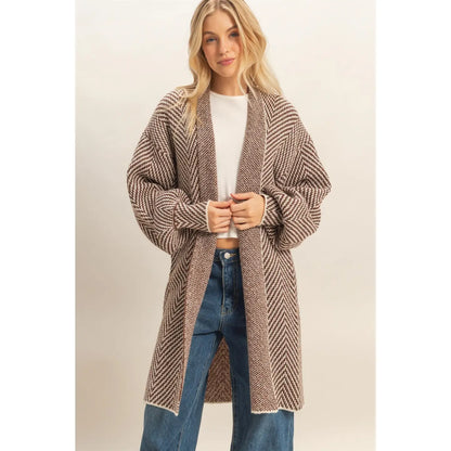 Herringbone Cardigan