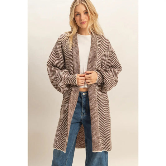 Herringbone Cardigan