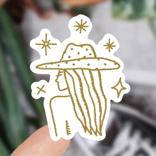 Cowgirl Chic Sticker