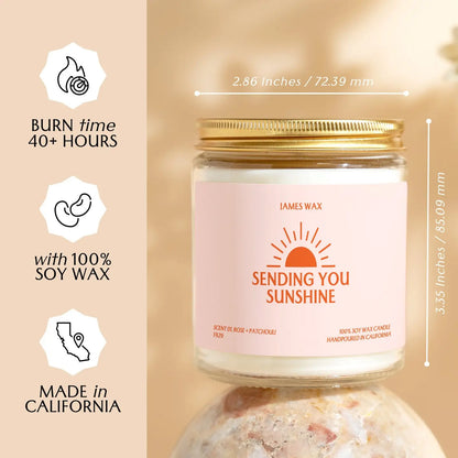 Sending You Sunshine Candle