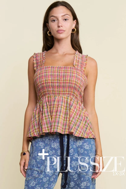 Lemonade Peplum Top