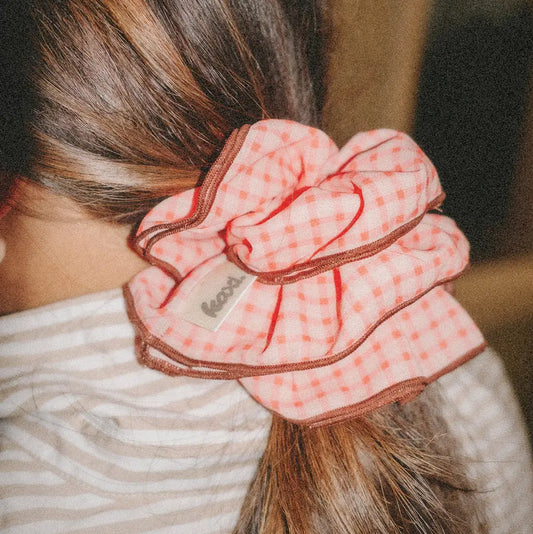 Girlhood Plaid Corset Scrunchie