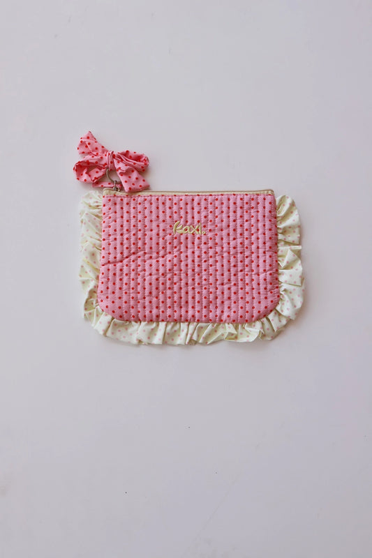 Polka Dot Cosmetic Bag