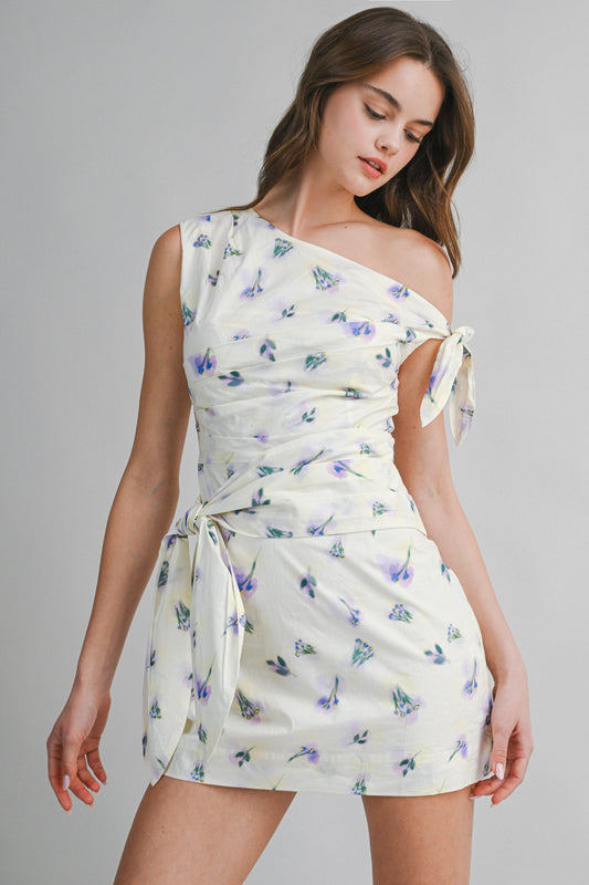 Lavender Mini Dress