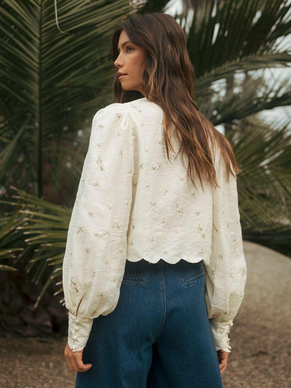 Ditzy Floral Blouse