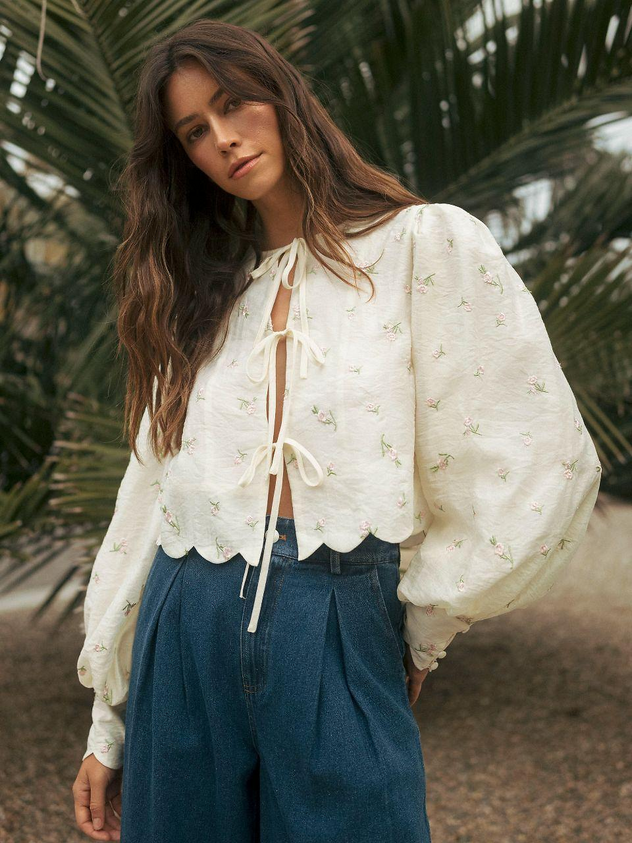 Ditzy Floral Blouse