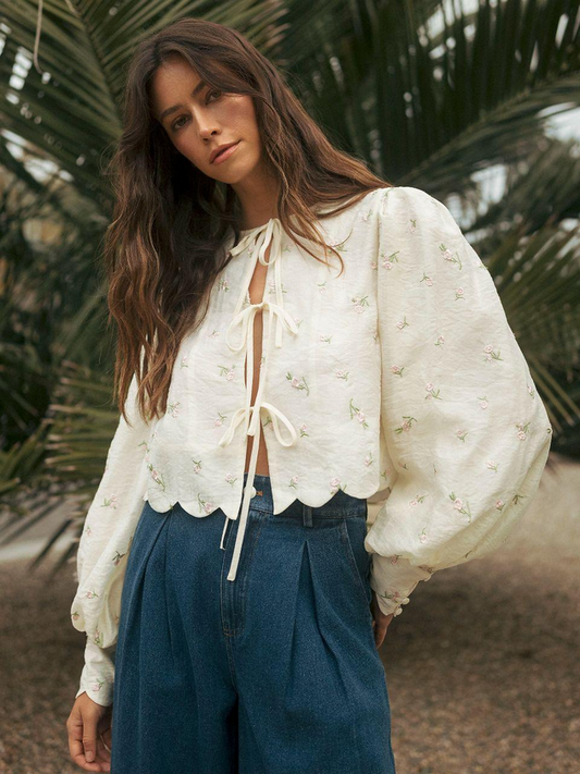 Ditzy Floral Blouse