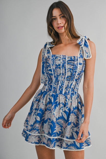Paisley Mini Dress
