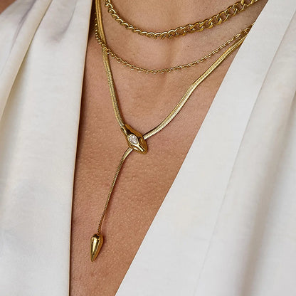 Gildora Lariat Necklace