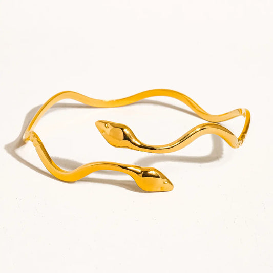 Wavy Serpent Bracelet